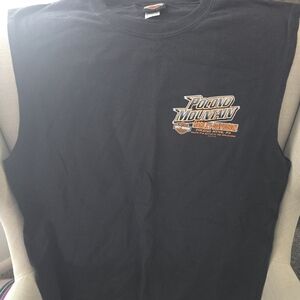 Harley-Davidson Black and Orange Pocono Mountain T-Shirt